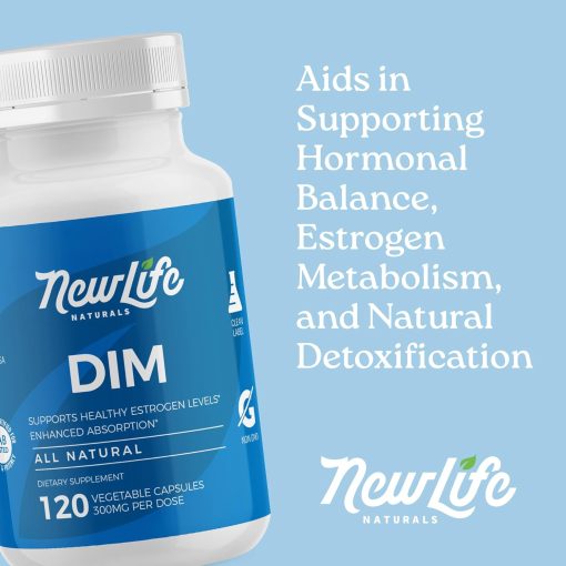 New Life Naturals DIM (300 mg) - 60 vegetable capsules