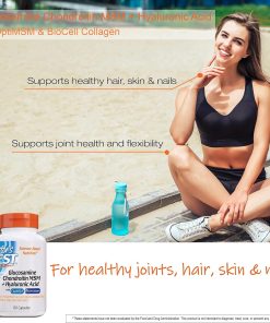 Doctor's Best Glucosamine Chondoitin MSM + Hyaluronic Acid - 150 veggie capsules