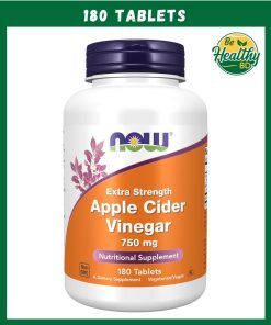 Now Apple Cider Vinegar (750 mg) - 180 tablets