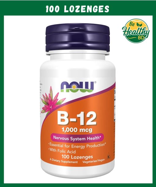 Now B-12 (1,000 mcg) - 100 lozenges