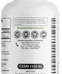 Bronson Rhodiola Rosea - 60 vegetarian capsules