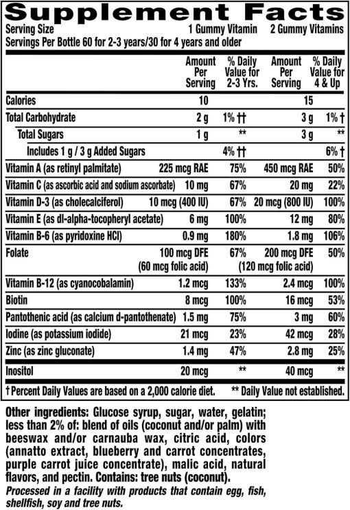 Lil Critters Gummy Multivitamin - 60 gummies