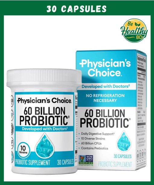 Physician's Choice Probiotic (60 Billion CFUs) - 30 capsules