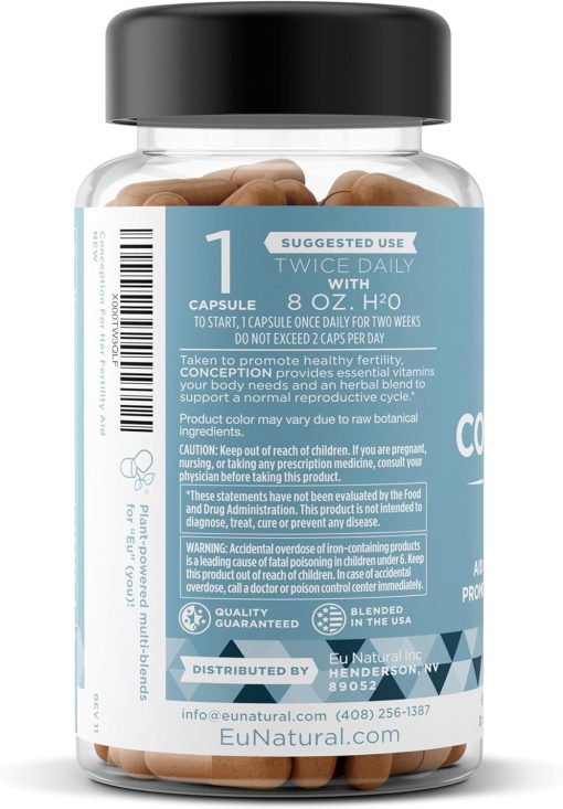EU Natural Conception For Her - 60 vegetarian capsules