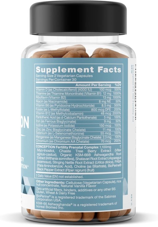 EU Natural Conception For Her - 60 vegetarian capsules