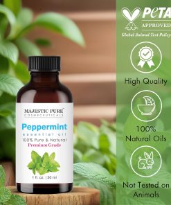 Majestic Pure Peppermint Essential Oil - 118 ml