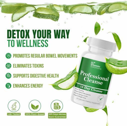Dr+ Vitamin Solutions Professional Cleanse - 30 capsules