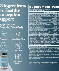 EU Natural Conception For Her - 60 vegetarian capsules