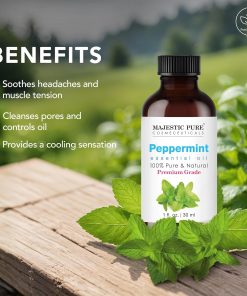 Majestic Pure Peppermint Essential Oil - 118 ml