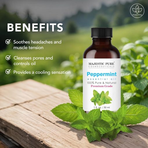 Majestic Pure Peppermint Essential Oil - 118 ml