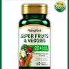 Piping Rock Super Fruits & Veggies - 60 vegetarian capsules