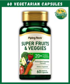 Piping Rock Super Fruits & Veggies - 60 vegetarian capsules