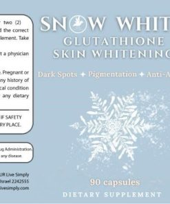 Snow White Glutathione Skin Whitening (7,000 mg) - 90 capsules