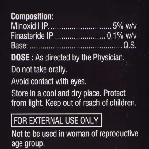 Morr F Minoxidil (5%) & Finasteride Lipid Solution - 60 ml