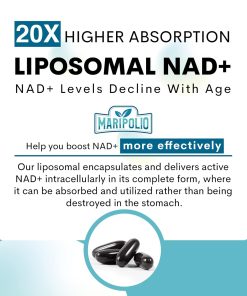 Maripolio Liposomal NAD+ 1,000 mg - 60 softgels
