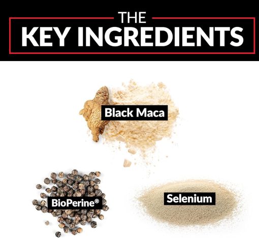Force Factor Black Maca - 60 capsules