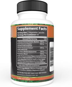 Mayan Methods Mushroom 10X - 120 capsules