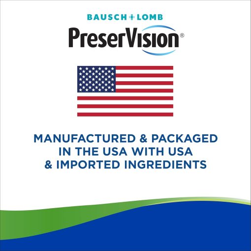 Bausch + Lomb PreserVision AREDS 2 Eye Vitamin & Mineral - 120 mini softgels