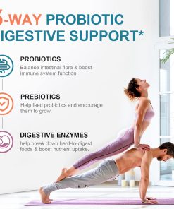 Canlist Health Probiotic 3 Prebiotics (120 Billion CFU) - 60 capsules