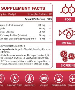 Zebora CoQ10 (300 mg) - 120 softgels