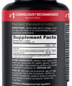Qunol Ultra CoQ10 (100 mg) - 60 softgels