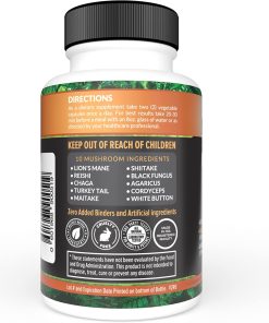Mayan Methods Mushroom 10X - 120 capsules
