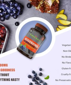 Kaibo Nutra Resveratrol + (1,500 mg) - 90 veggie caps