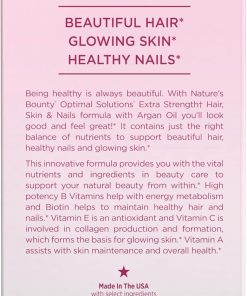 Nature's Bounty Hair, Skin & Nails Advanced with Biotin (5,000 mcg) - 150 softgels