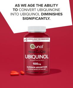 Qunol Mega CoQ10 Ubiquinol (100 mg) - 100 softgels