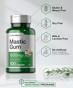 Horbaach Mastic Gum (1,500 mg) - 100 capsules