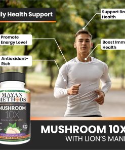 Mayan Methods Mushroom 10X - 120 capsules