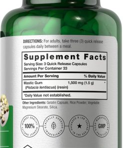 Horbaach Mastic Gum (1,500 mg) - 100 capsules