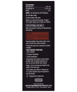 Morr F Minoxidil (5%) & Finasteride Lipid Solution - 60 ml