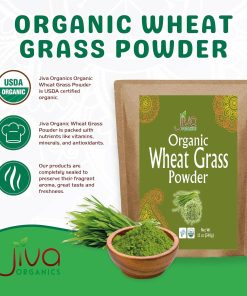 Jiva Organics Wheat Grass Powder - 340 gram