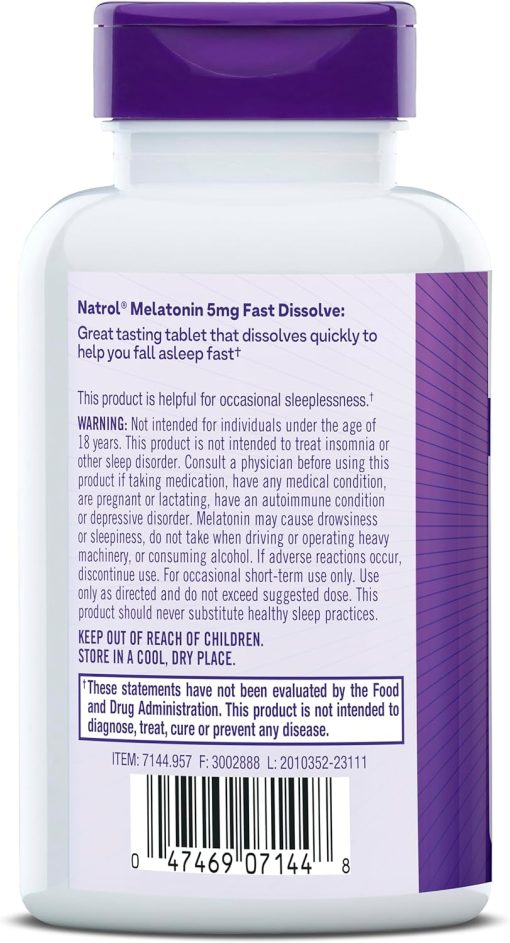 Natrol Melatonin (5 mg) Fast Dissolve - 150 tablets