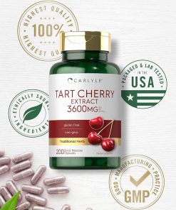 Carlyle Tart Cherry Extract (10,500 mg) - 200 capsules