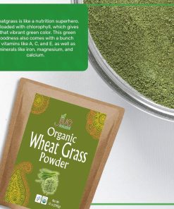Jiva Organics Wheat Grass Powder - 340 gram