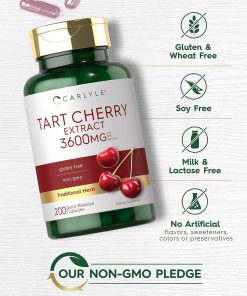 Carlyle Tart Cherry Extract (10,500 mg) - 200 capsules