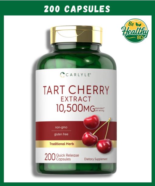 Carlyle Tart Cherry Extract (10,500 mg) - 200 capsules