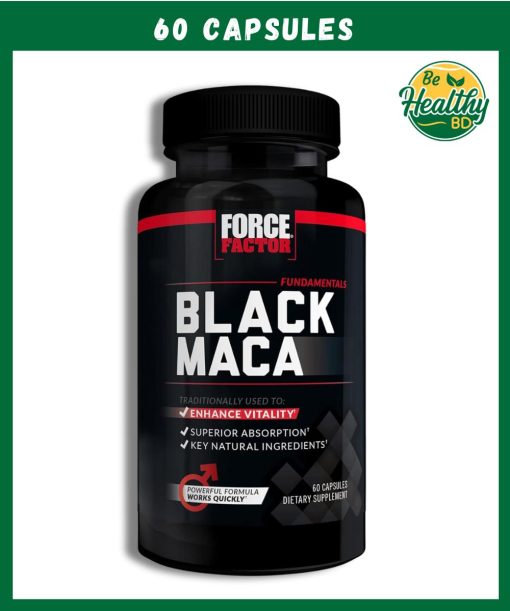 Force Factor Black Maca - 60 capsules