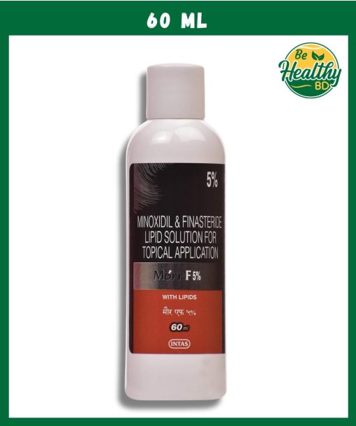 Morr F Minoxidil (5%) & Finasteride Lipid Solution - 60 ml