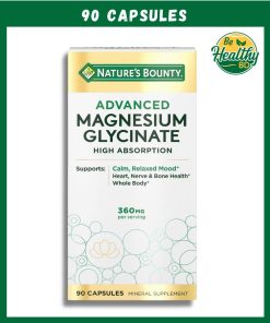 Nature's Bounty Magnesium Glycinate Advanced (360 mg) - 90 capsules