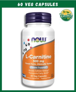 Now L-Carnitine (500 mg) - 60 veg capsules