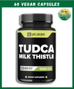Welbuda Tudca Milk Thistle (1,000 mg) - 60 vegan capsules