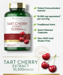 Carlyle Tart Cherry Extract (10,500 mg) - 200 capsules