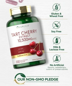 Carlyle Tart Cherry Extract (10,500 mg) - 200 capsules