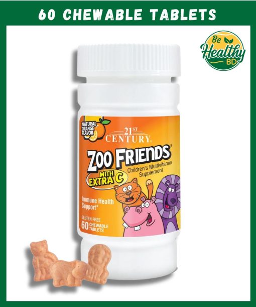 21st Century Children's Multivitamin Immune Health Support - 60 chewable tablets