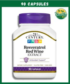 21st Century Resveratrol Red Wine Extract - 90 capsules