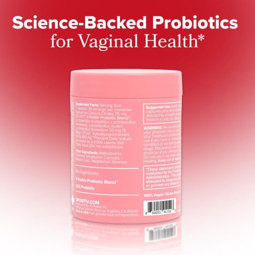 Uro Vaginal Probiotic - 60 vegan capsules