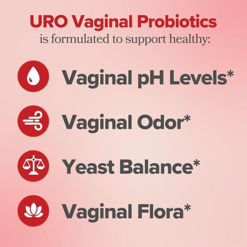Uro Vaginal Probiotic - 60 vegan capsules